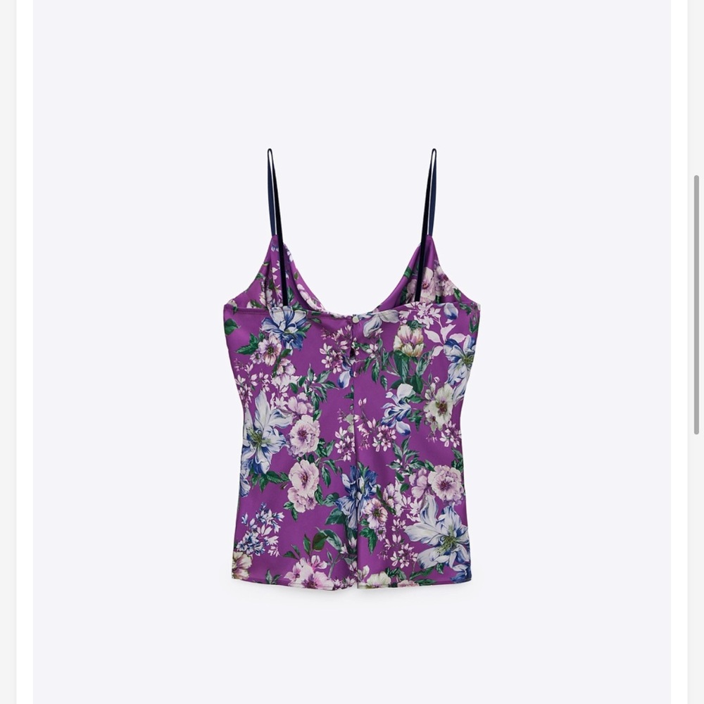 NWT Zara multicolored camisole - Size Small - Picture 3 of 3